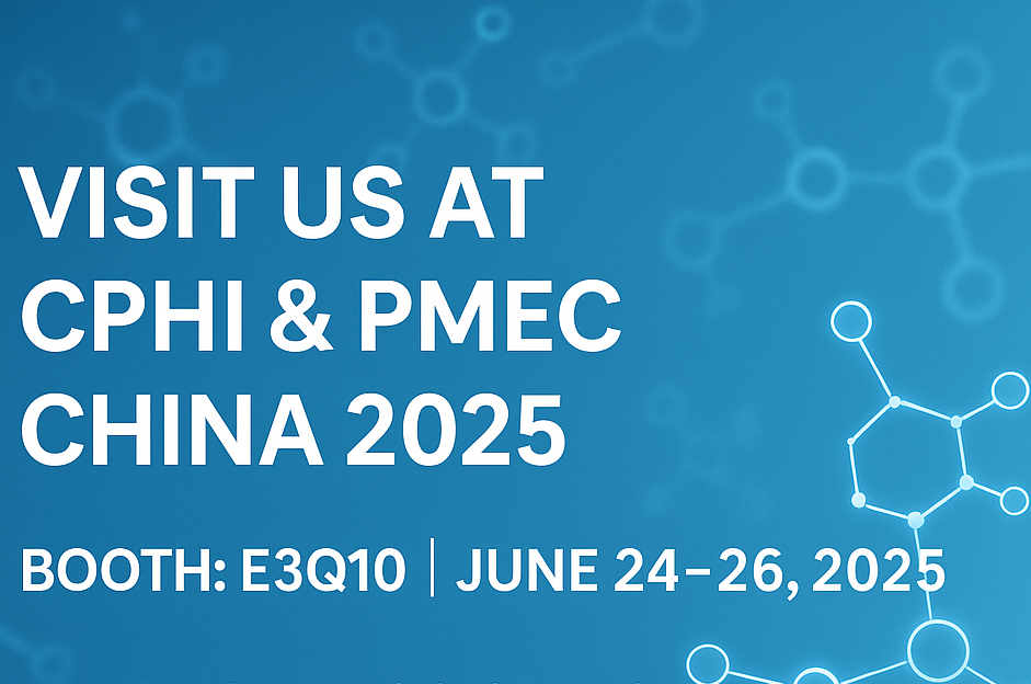 Seznamte se s námi na CPHI & PMEC China 2025 - Objevte naše nové API a pomocné látky!