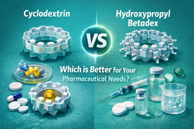 Cyklodextrin vs Hydroxypropyl Betadex: Který z nich je lepší pro vaše farmaceutické potřeby?